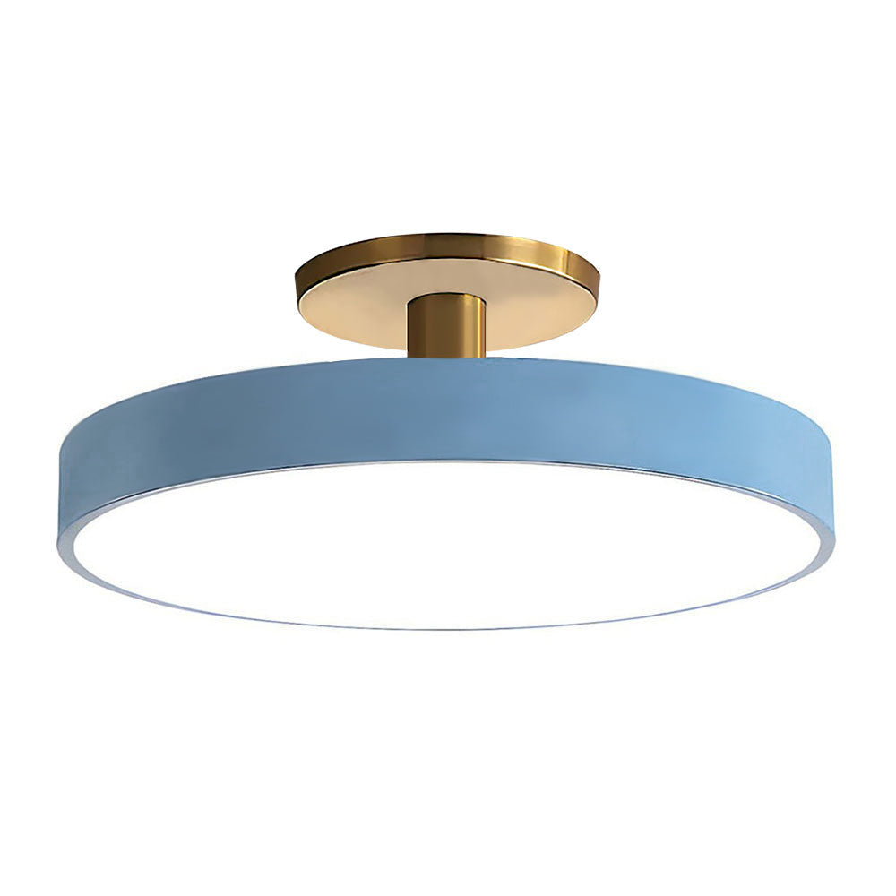 Orbi | Sleek Round Flush Mount Ceiling Light