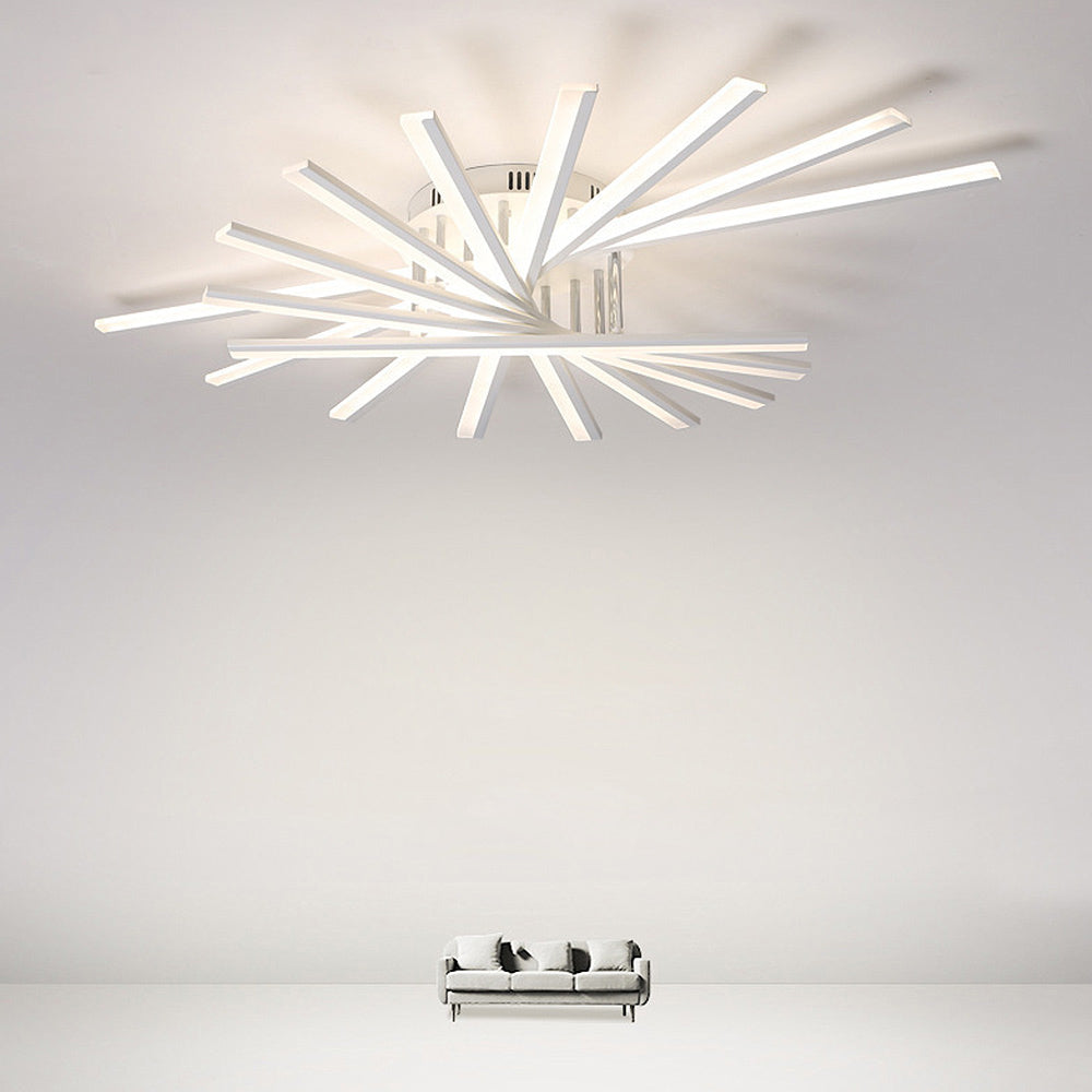 Astra | Modern Nordic Starburst Metal Ceiling Light
