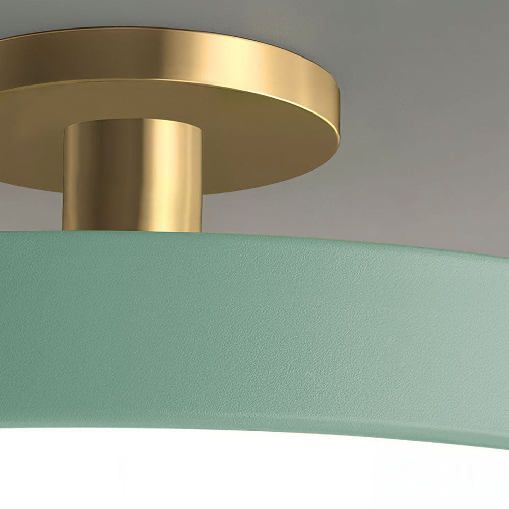 Orbi | Sleek Round Flush Mount Ceiling Light