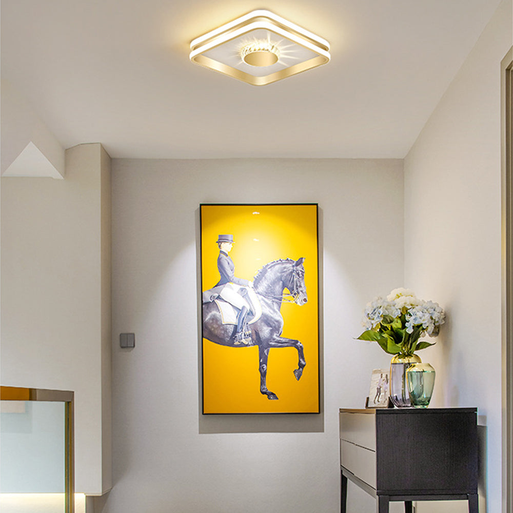 Circa | Modern Minimalist Double Ring Ceiling Light