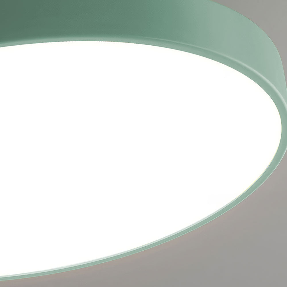 Orbi | Sleek Round Flush Mount Ceiling Light