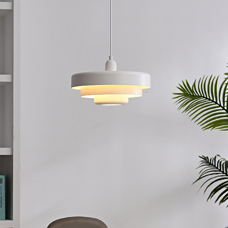 Retrova | Mid Century Modern Layered Iron Pendant Light