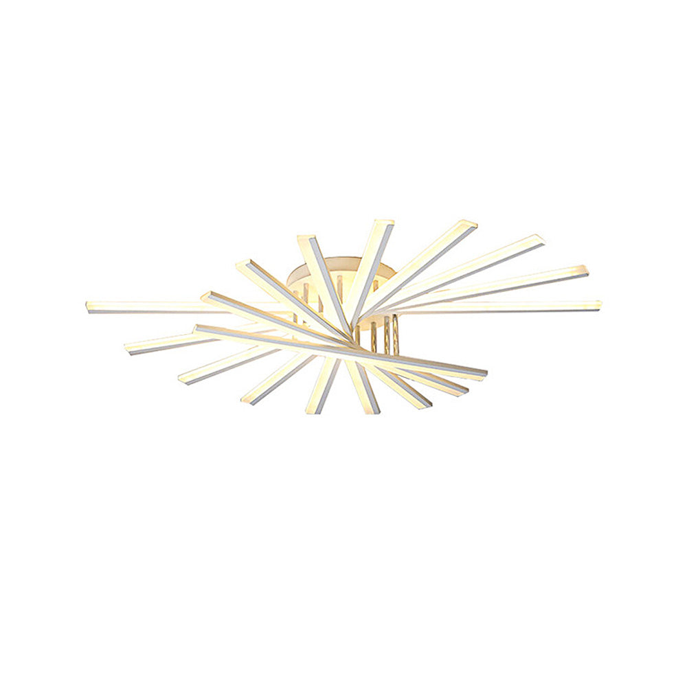 Astra | Modern Nordic Starburst Metal Ceiling Light