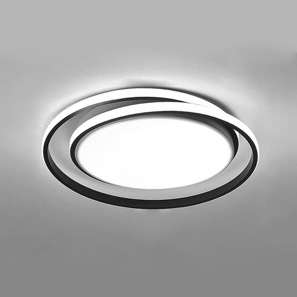 Halo | Contemporary Circular Flush Mount Ceiling Light