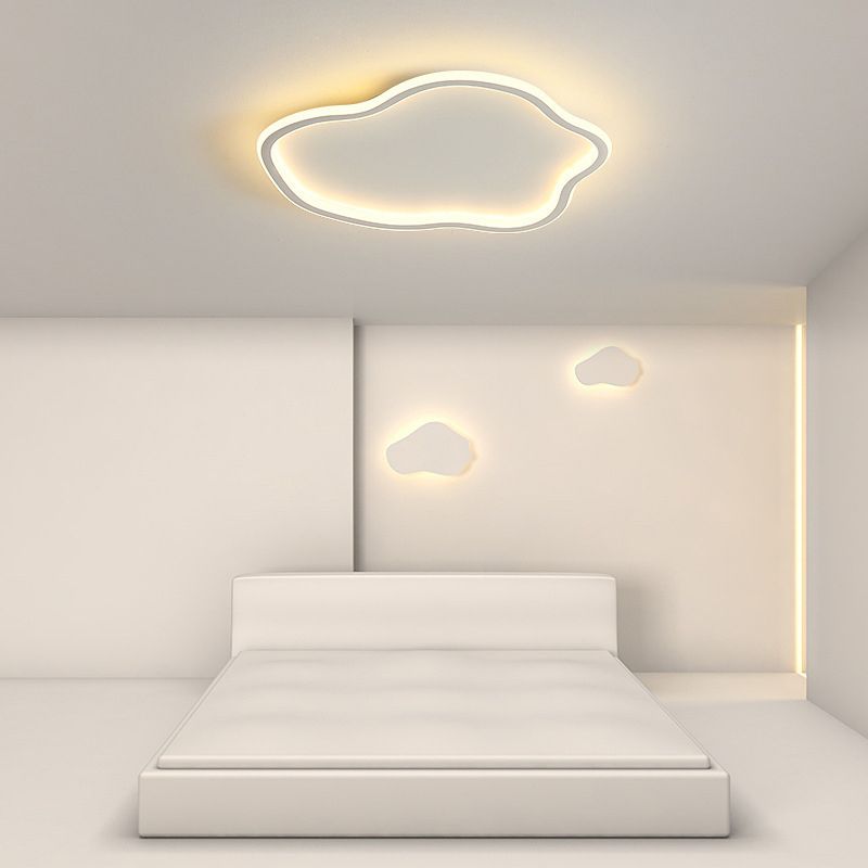 Theliss | Modern Cloud Silhouette Flush Mount Ceiling Light