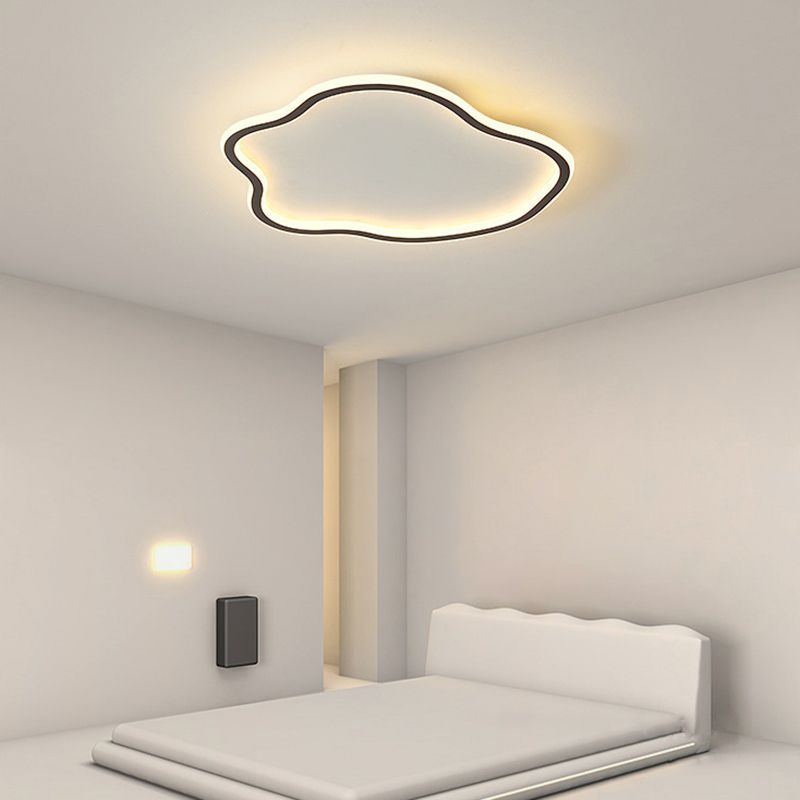 Theliss | Modern Cloud Silhouette Flush Mount Ceiling Light