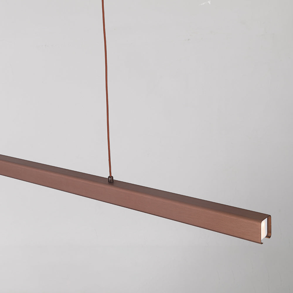 Vespera | Minimalist Linear Suspension LED Ceiling Pendant Light