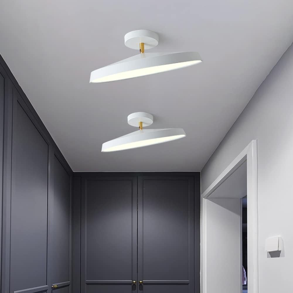 Novus | Contemporary Round Flush Mount Ceiling Light with Flat Panel