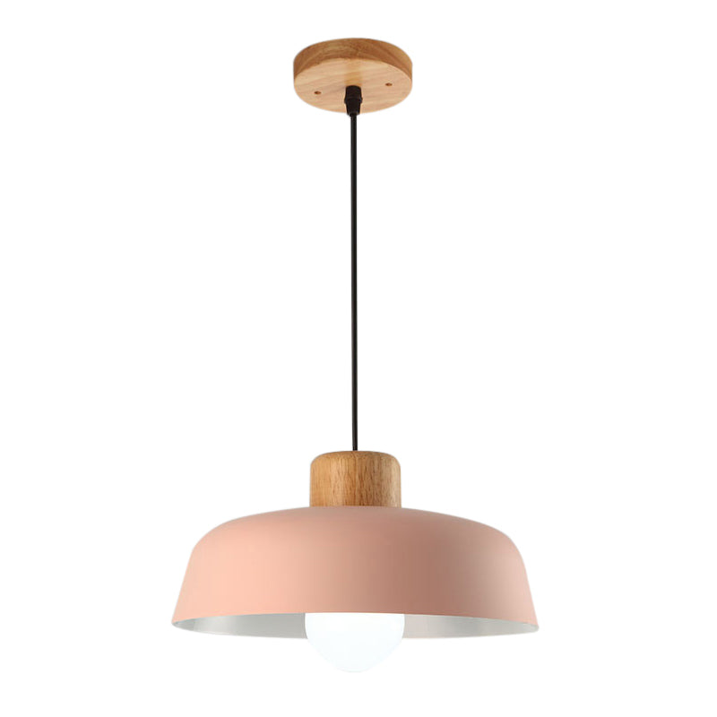 Ligna | Minimalist Scandinavian Matte Dome Pendant Light