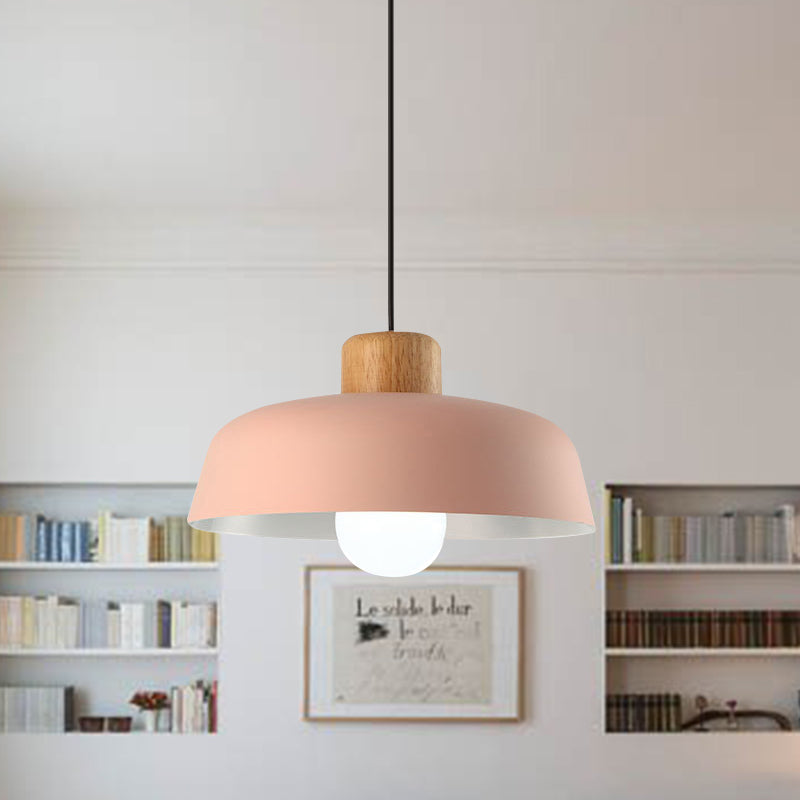 Ligna | Minimalist Scandinavian Matte Dome Pendant Light