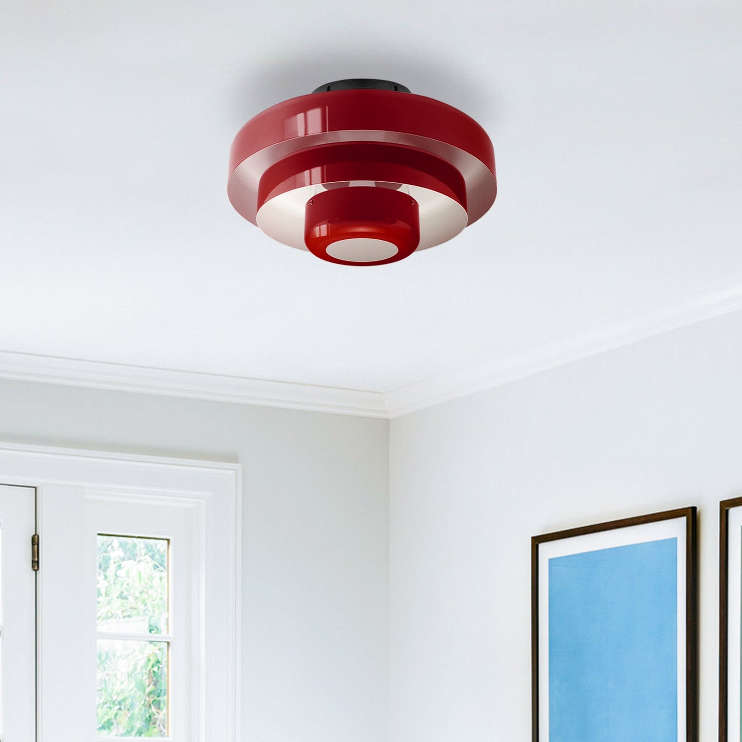 Modera | Retro Layered Drum Ceiling Light