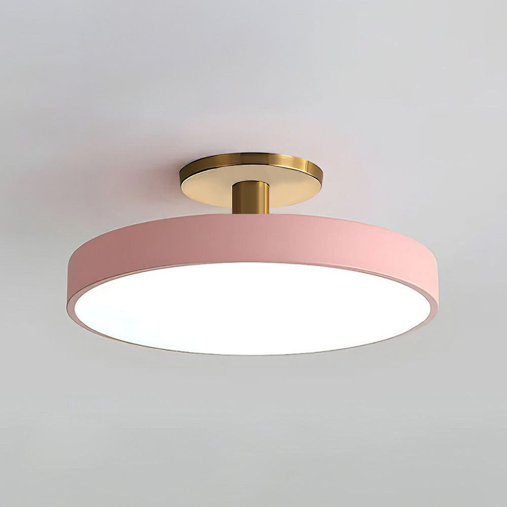 Orbi | Sleek Round Flush Mount Ceiling Light