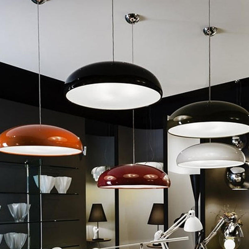 Lera | Artistic Deco Metal Round Mushroom Pendant Light