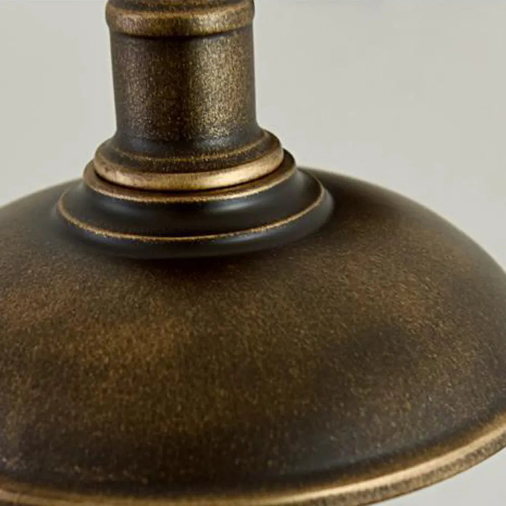 Eldenstyr | Vintage Bowl Silhouette Rustic Metal Sconce Wall Light