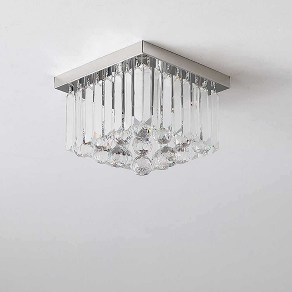 Prisma | Luxurious Crystal Prism Drum Ceiling Light