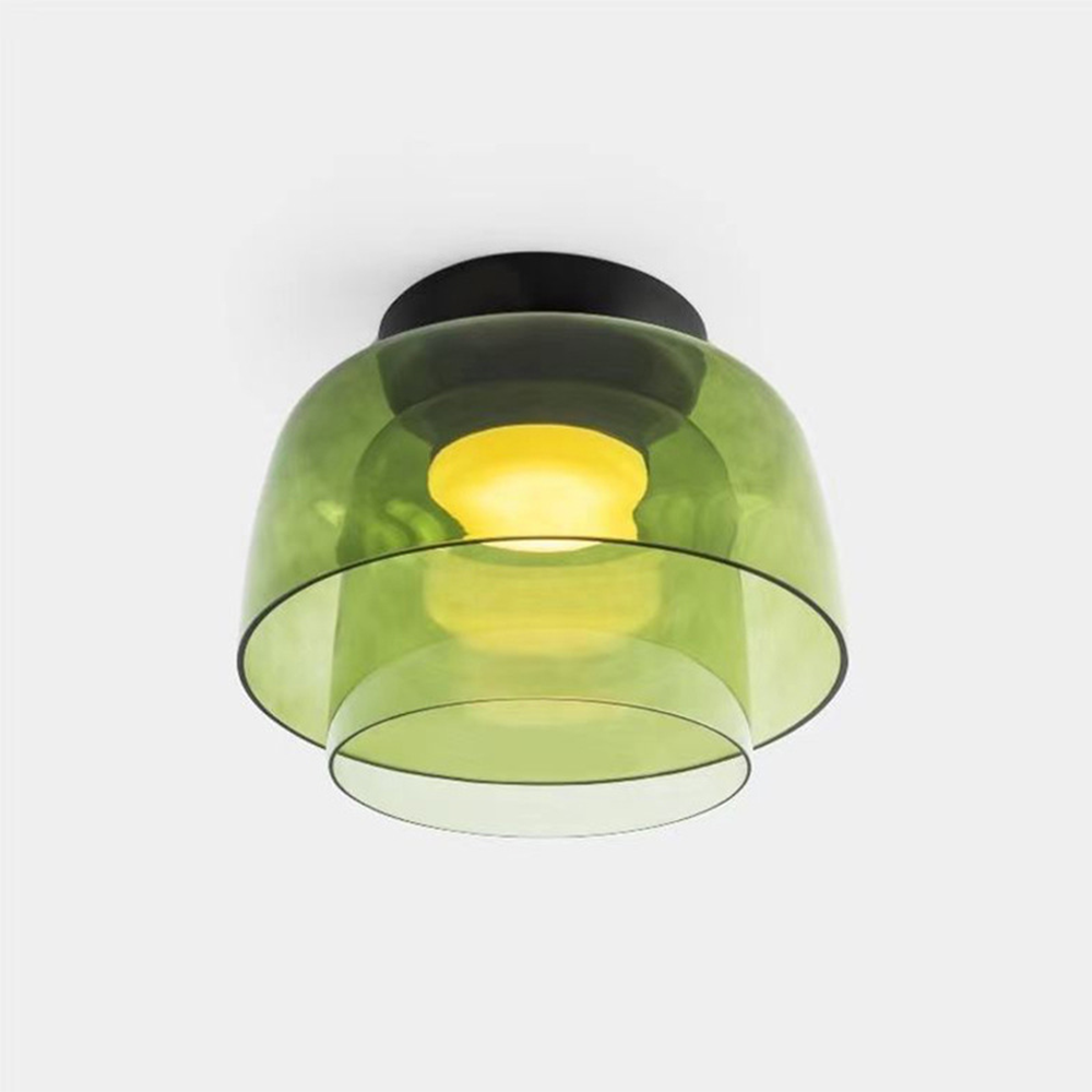 Nebula | Modern Layered Glowing Glass Dome Ceiling Light