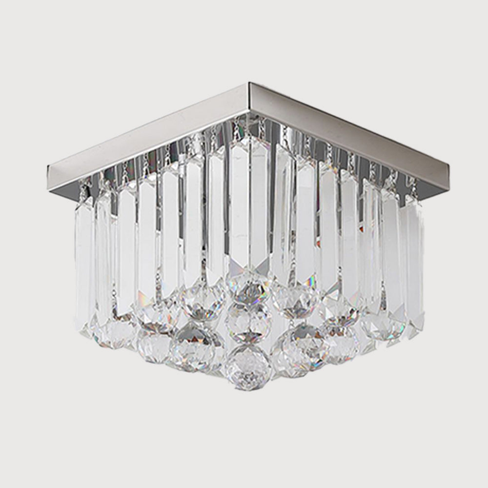 Prisma | Luxurious Crystal Prism Drum Ceiling Light