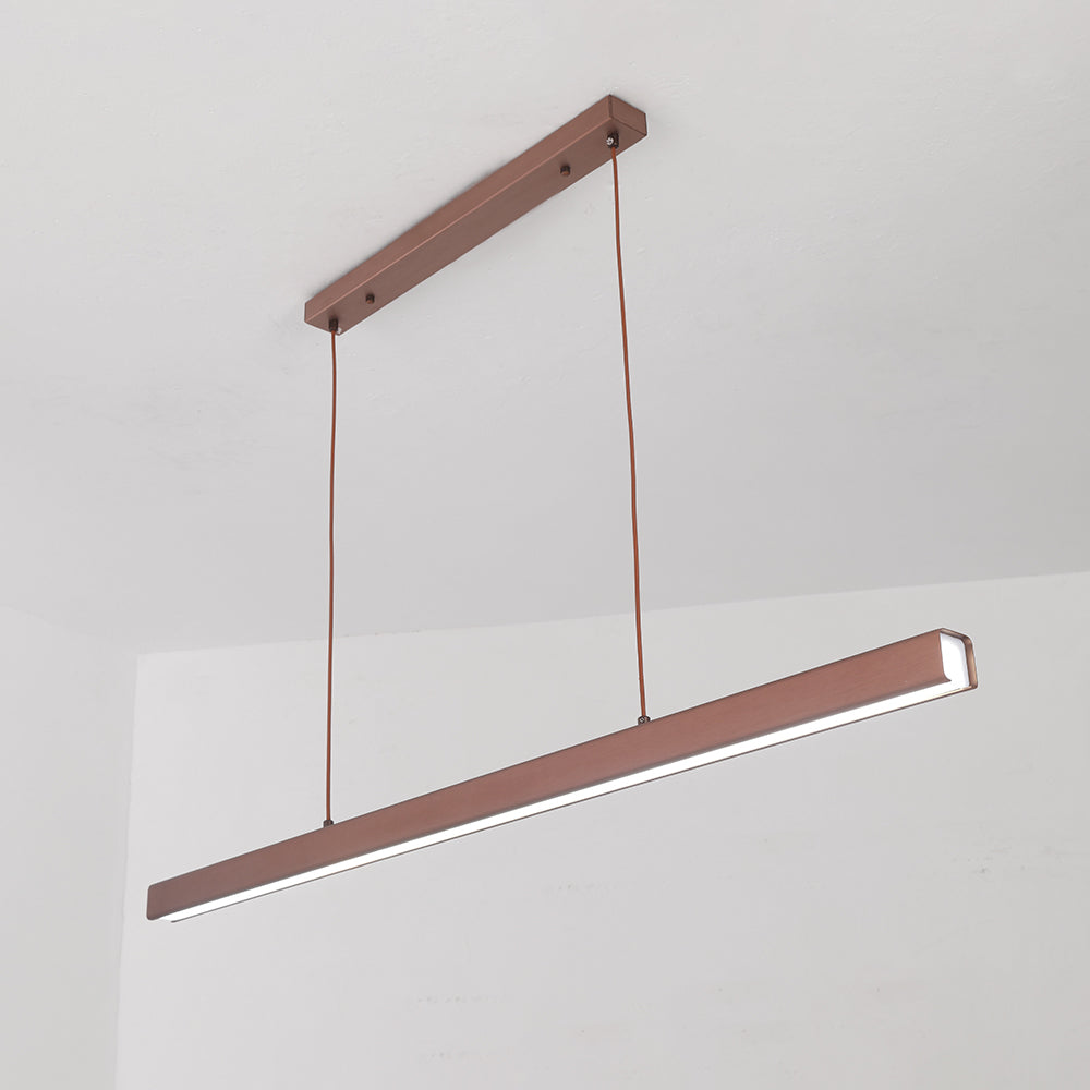 Vespera | Minimalist Linear Suspension LED Ceiling Pendant Light