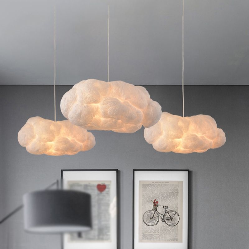 Cielon | Nordic Dreamy Floating Cotton Cloud Pendant Light