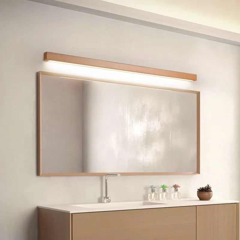 Elysian | Minimalist Timber Linear Vanity Wall Light