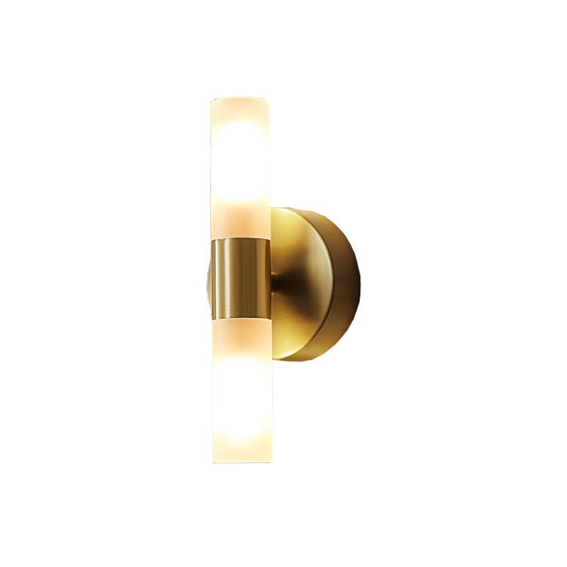 Aerisvold | Modern Cylindrical Acrylic and Metal Wall Light