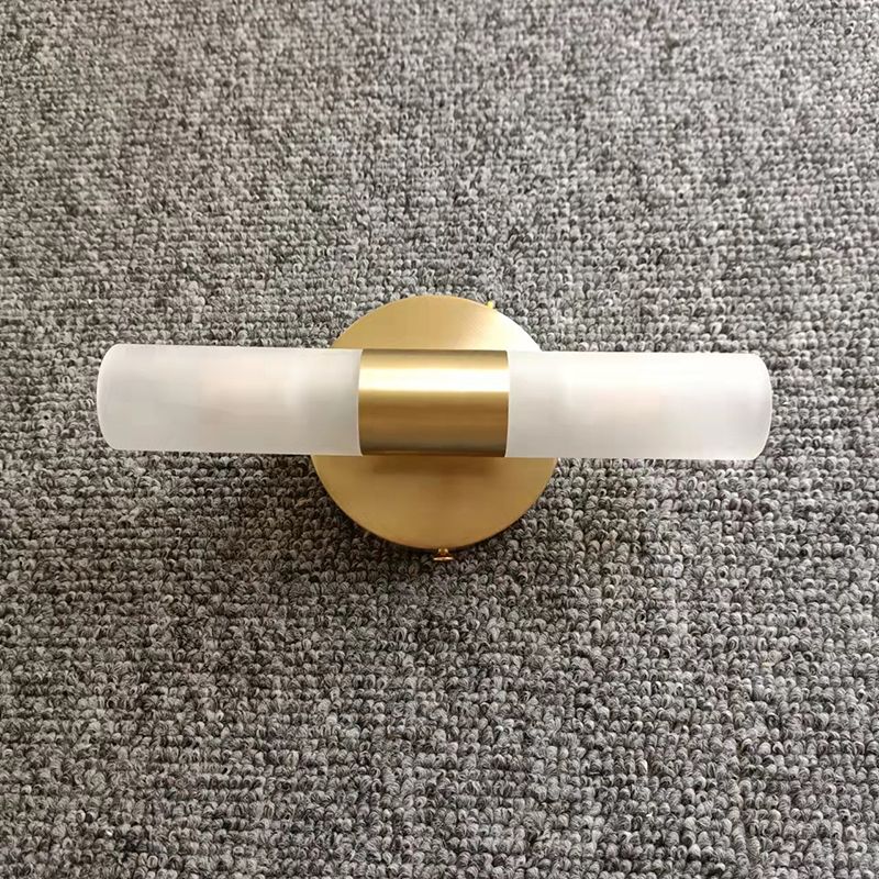 Aerisvold | Modern Cylindrical Acrylic and Metal Wall Light