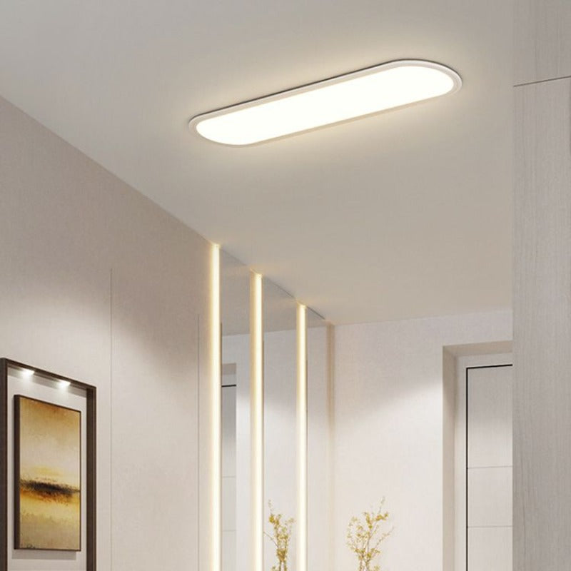 Ellia | Minimalist Slim Profile Oval Ceiling Light