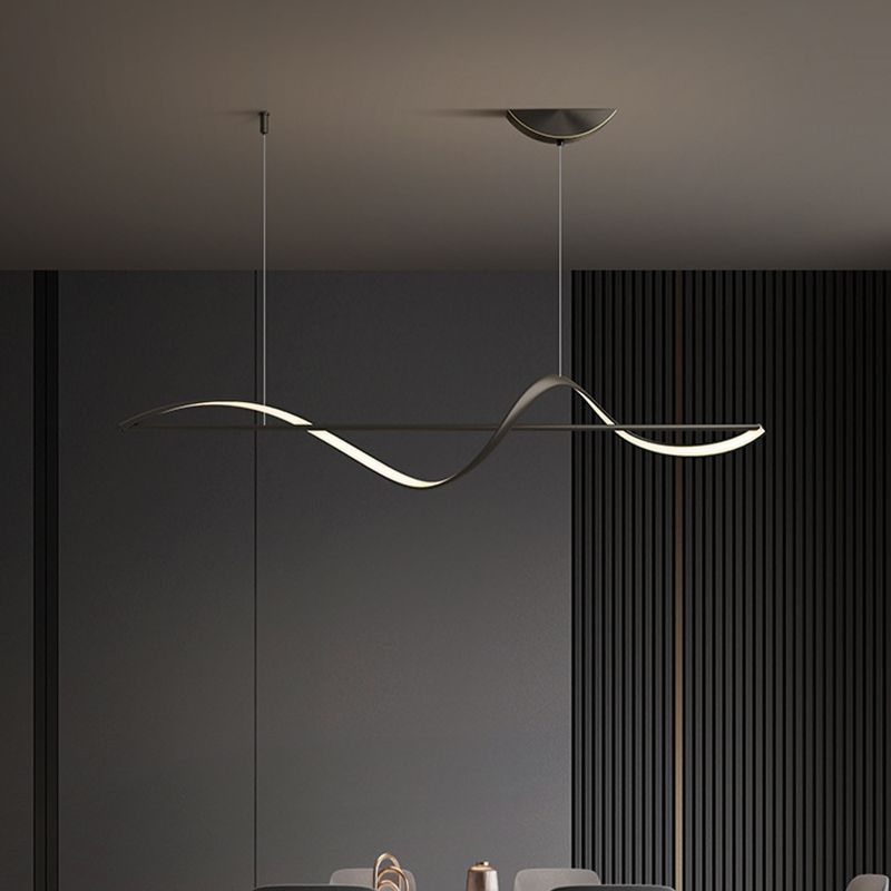 Luxenri | Minimalist Linear Artistic Silhouette Pendant Light