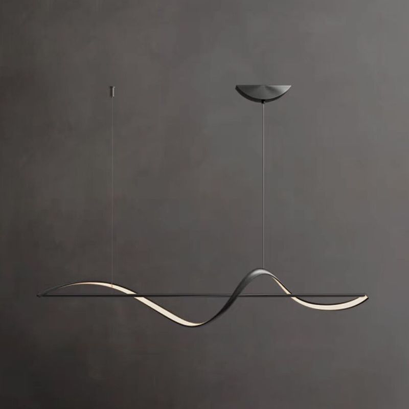 Luxenri | Minimalist Linear Artistic Silhouette Pendant Light