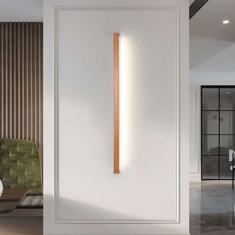 Elysian | Minimalist Timber Linear Vanity Wall Light