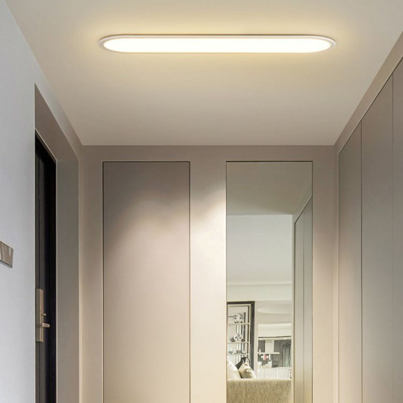 Ellia | Minimalist Slim Profile Oval Ceiling Light