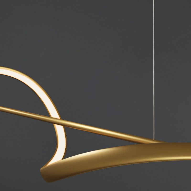 Luxenri | Minimalist Linear Artistic Silhouette Pendant Light