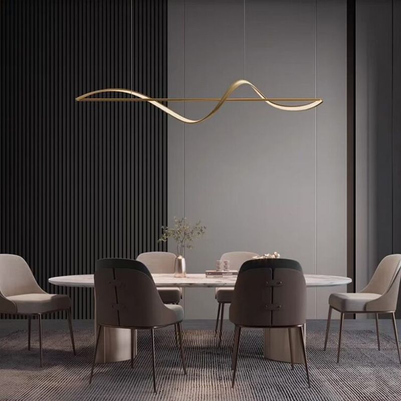 Luxenri | Minimalist Linear Artistic Silhouette Pendant Light