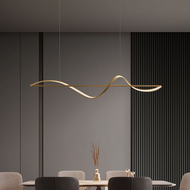 Luxenri | Minimalist Linear Artistic Silhouette Pendant Light