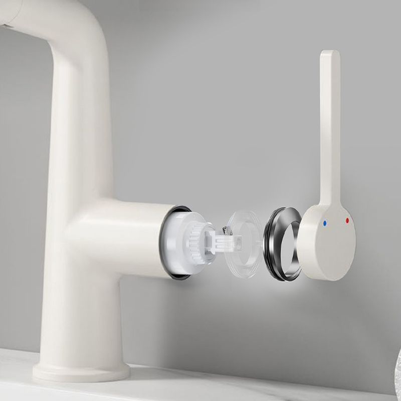 Hravonur | Modern L-Shaped Deck Mounted Bathroom Sink Tap
