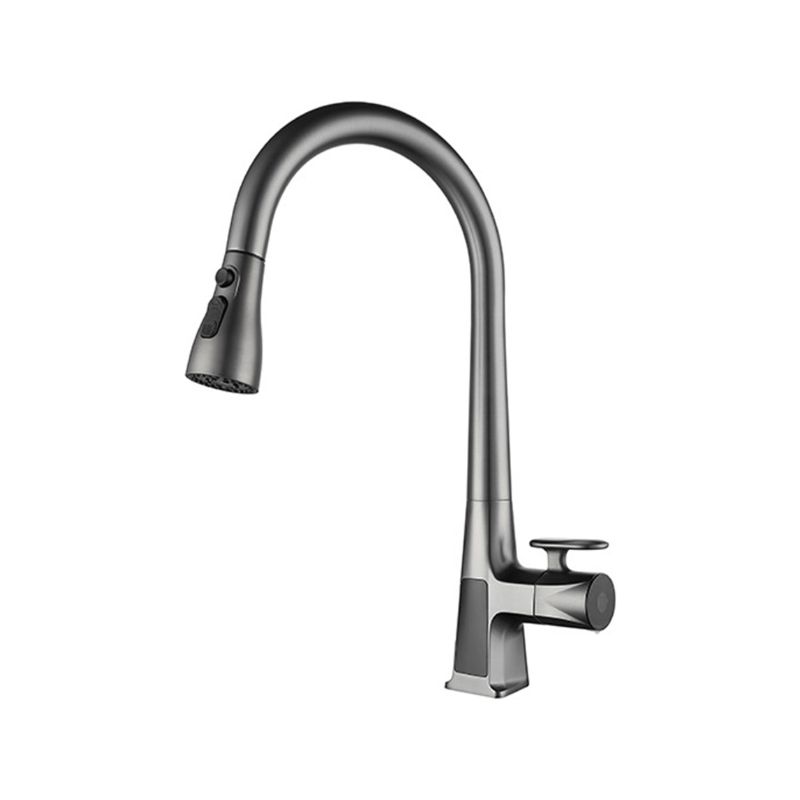 Nordivall | Modern Arched Profile Retractable Spout Kitchen Sink Mixer Tap