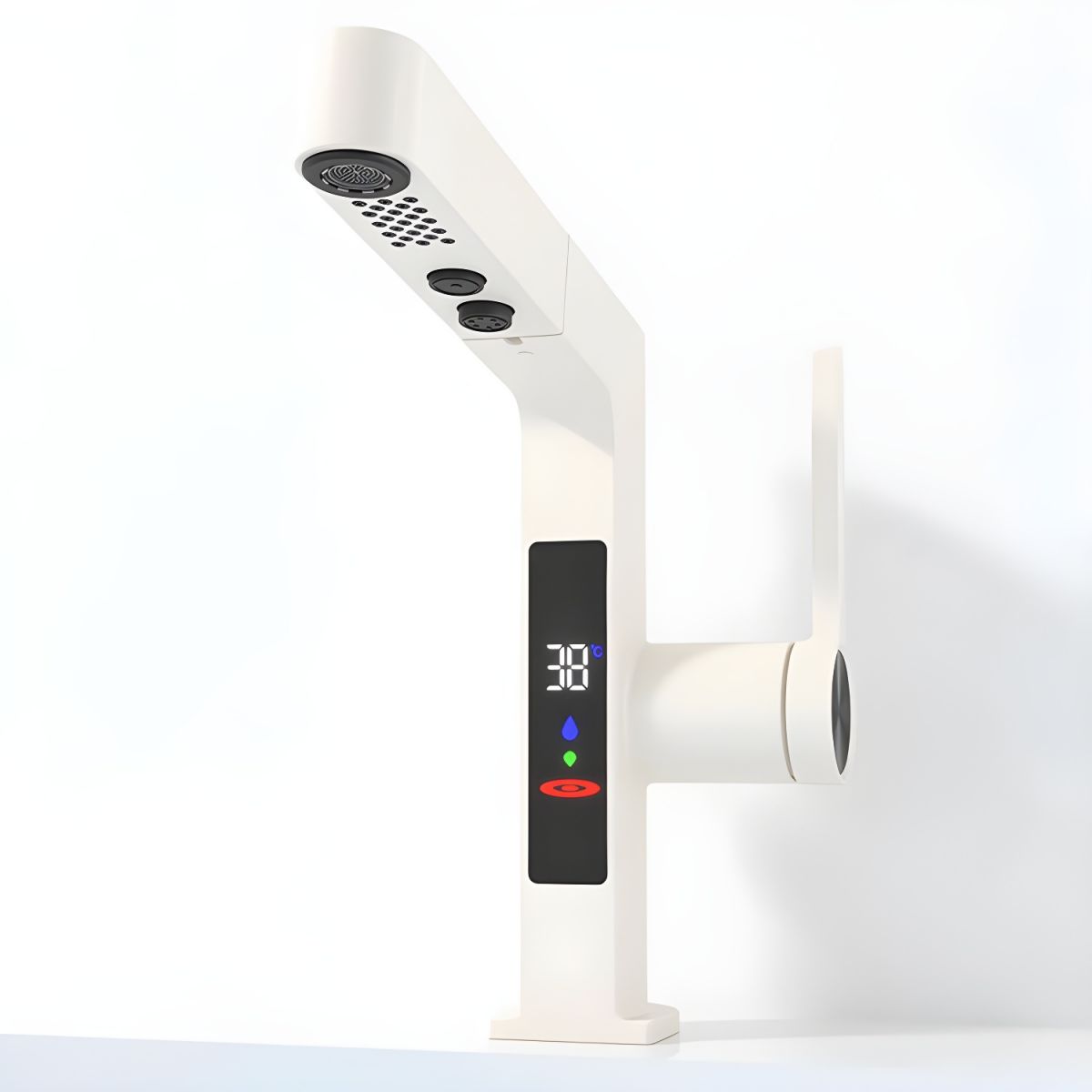 Keldunir | Modern Touch Activated Retractable Spout Bathroom Sink Tap