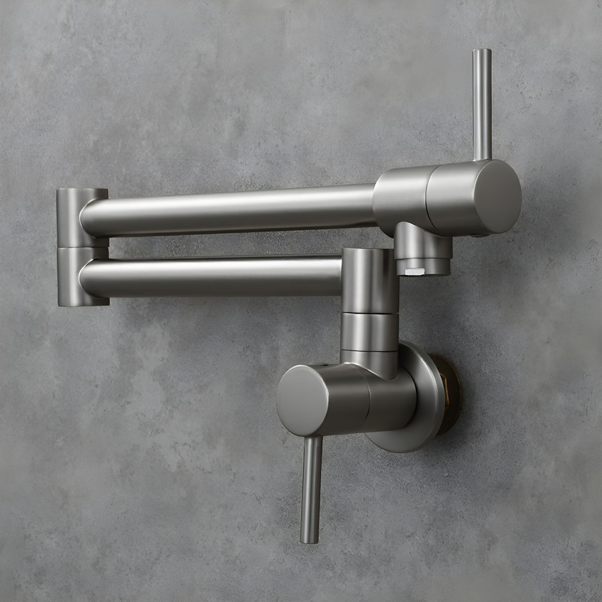 Sylvord | Modern Wall Mounted Folding Articulated Arm Kitchen Pot Filler Tap