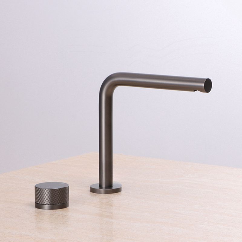 Lysivalla | Modern High Arc Tubular Silhouette Swivel Vessel Bathroom Sink Tap