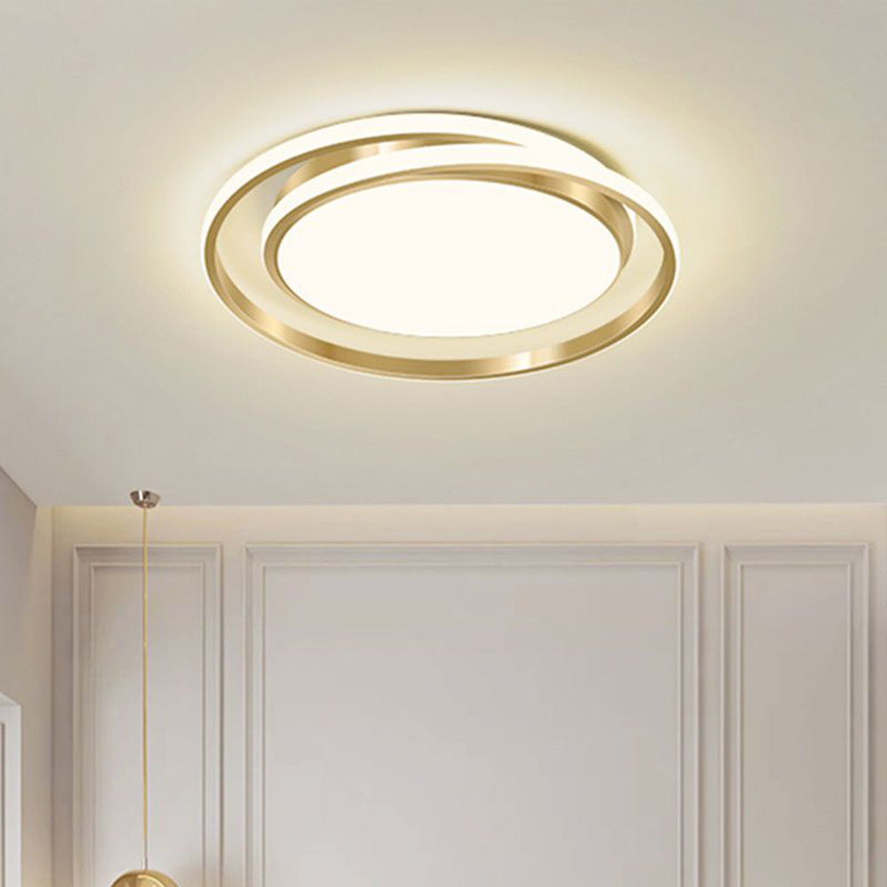 Halo | Contemporary Circular Flush Mount Ceiling Light
