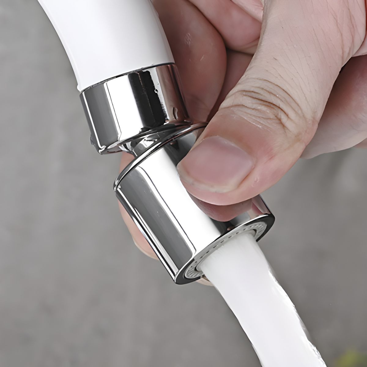 Arviden | Modern Wall Mounted Rotatable High Arc Kitchen Mixer Tap