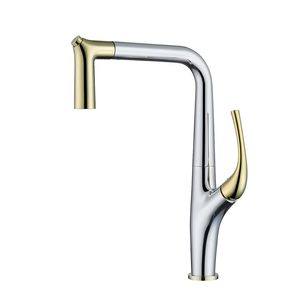 Arviken | Nordic High Arc Swivel Spout Pull Out Kitchen Sink Mixer Tap