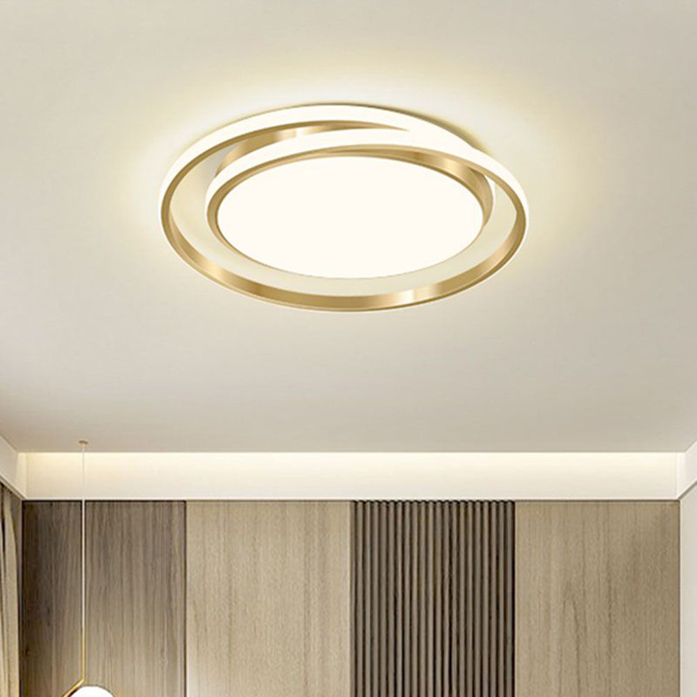 Halo | Contemporary Circular Flush Mount Ceiling Light