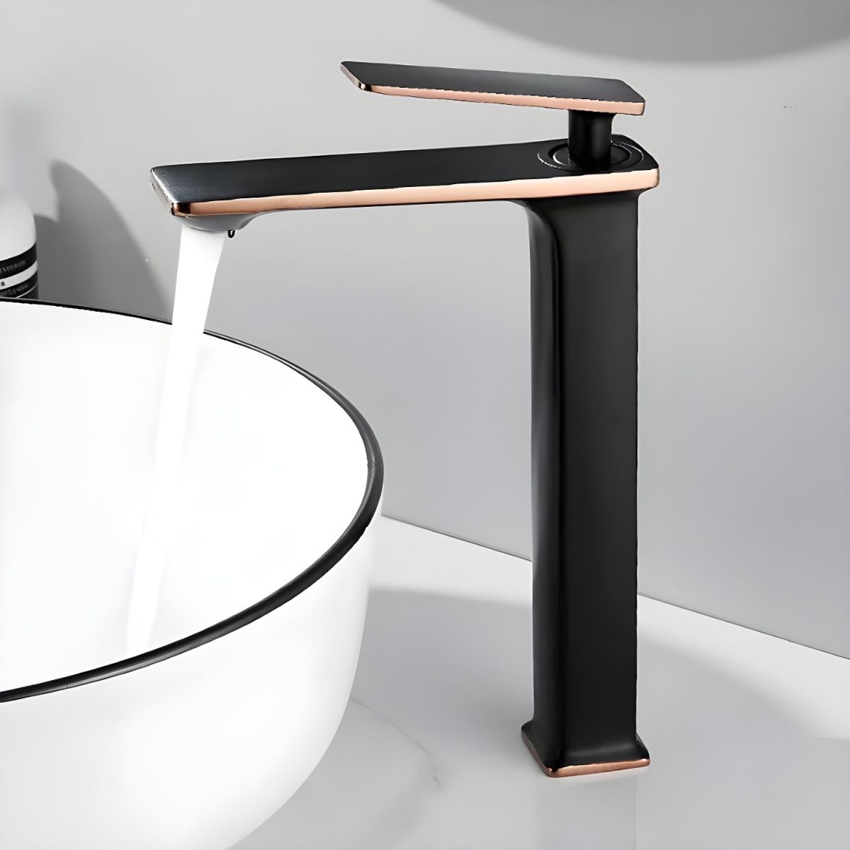 Juvandis | Modern Cuboid Profile Single Lever Bathroom Basin Tap