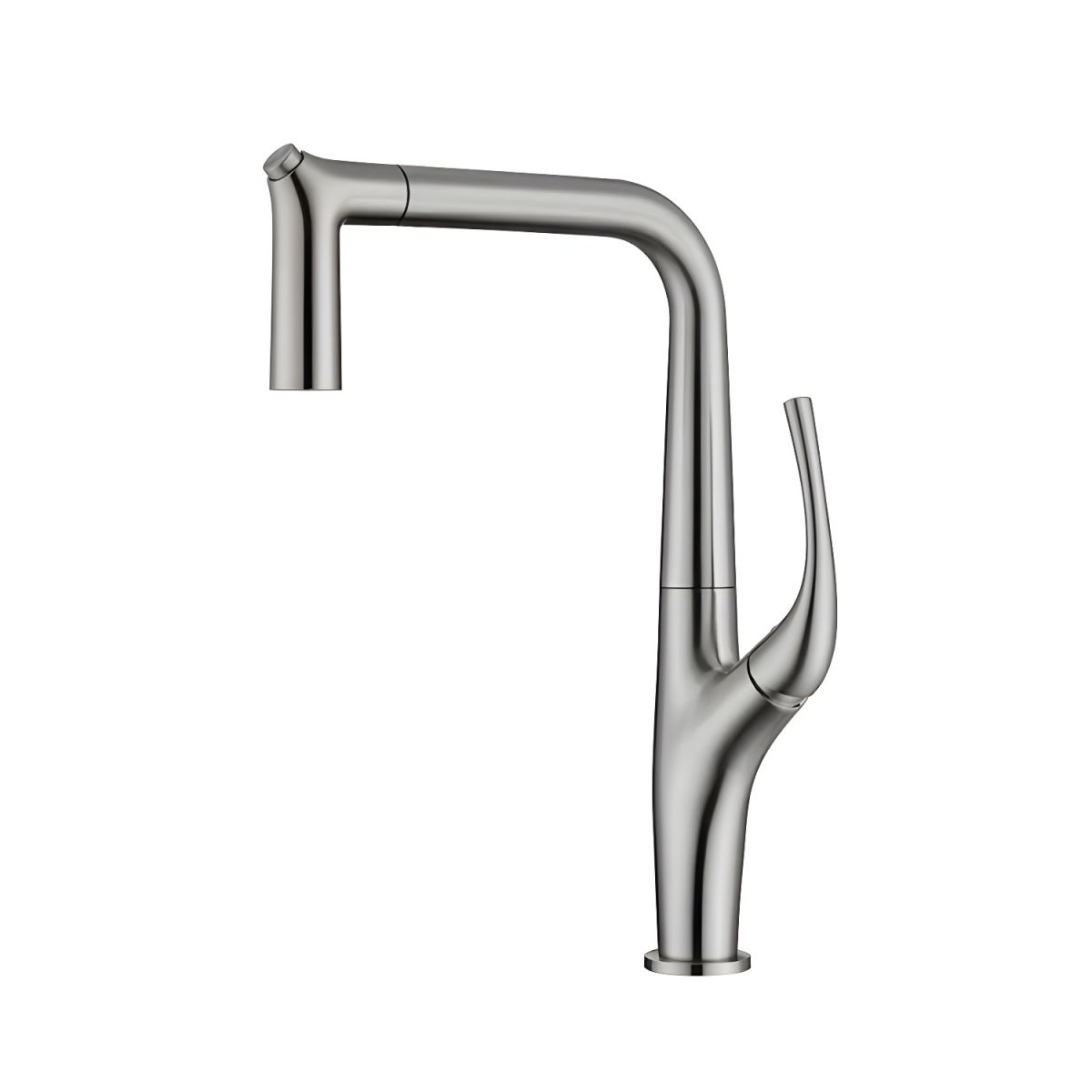 Arviken | Nordic High Arc Swivel Spout Pull Out Kitchen Sink Mixer Tap