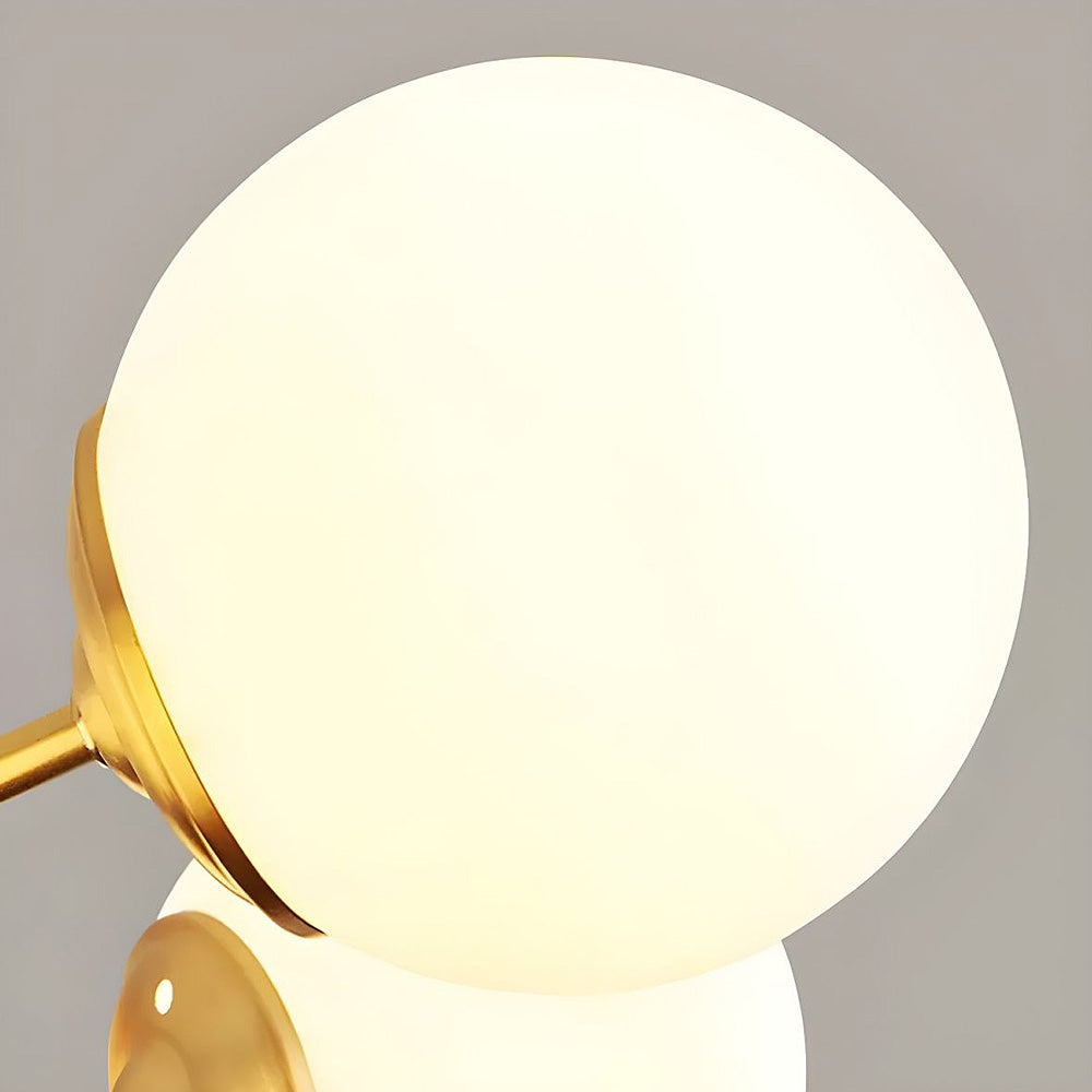 Aurum | Modern Multi-Light Frosted Glass Globe Sputnik Chandelier