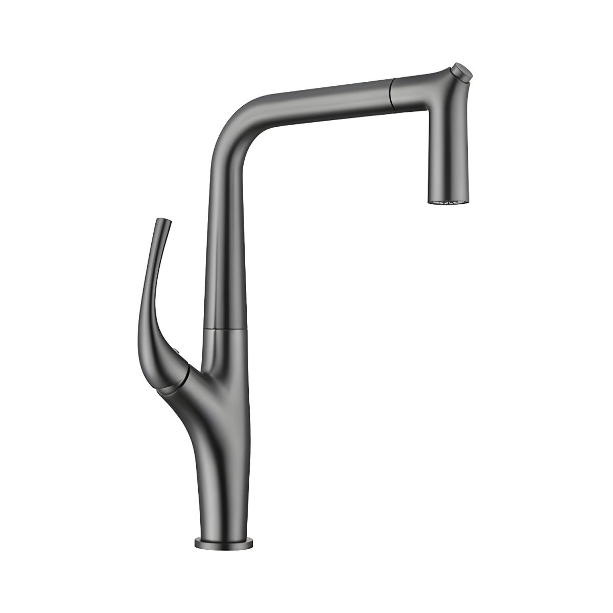 Arviken | Nordic High Arc Swivel Spout Pull Out Kitchen Sink Mixer Tap