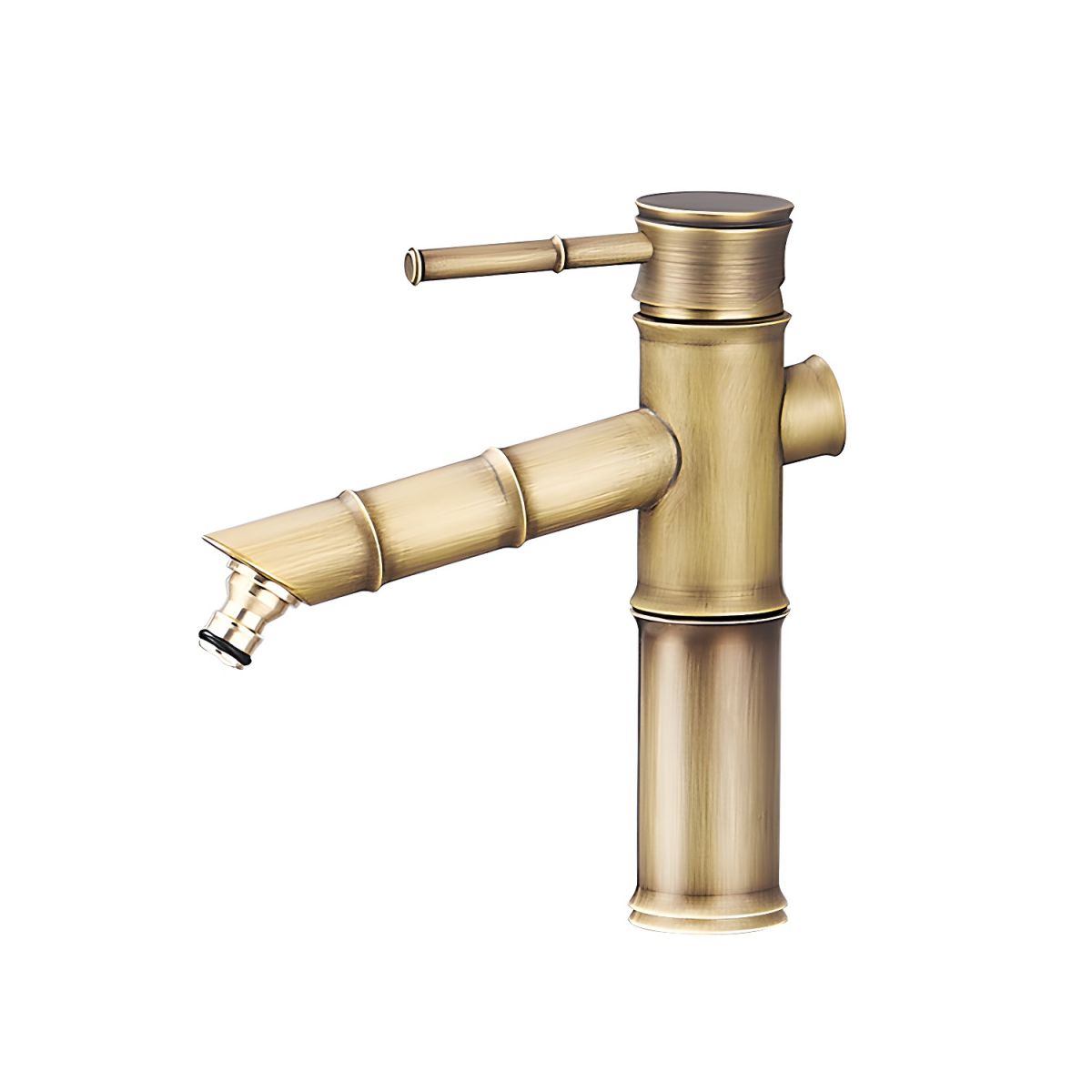 Kestrum | Artisan Bamboo Silhouette Arched Column Bathroom Sink Tap