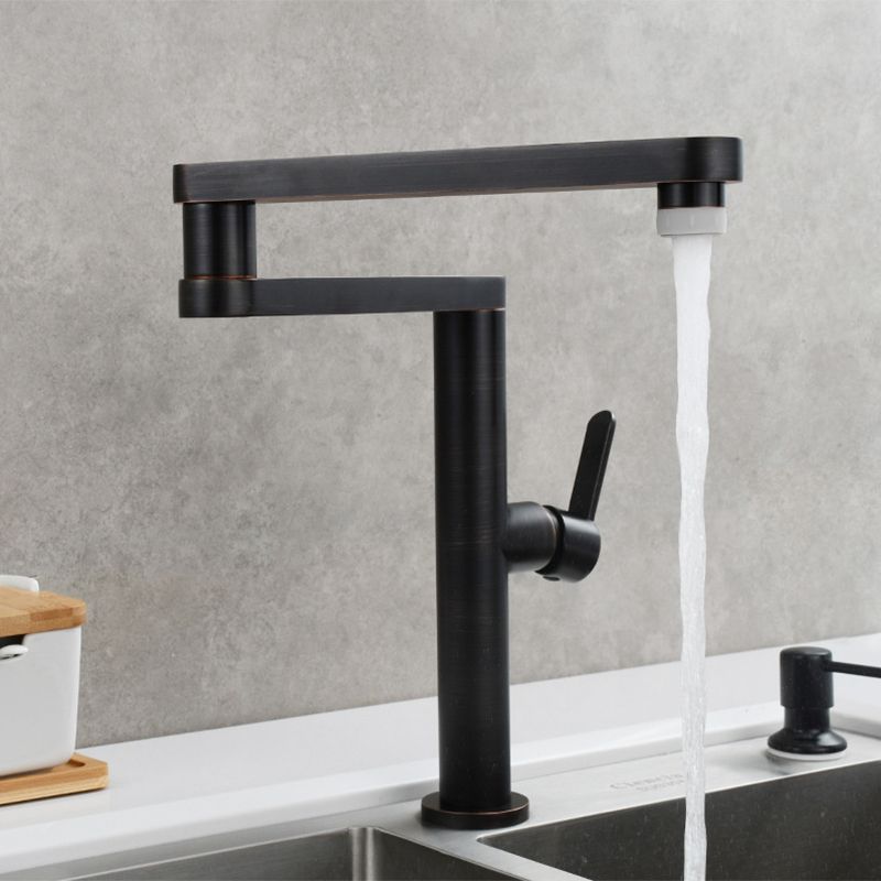 Kalsvik | Articulated Counter Mounted Folding Kitchen Pot Filler Mixer Tap