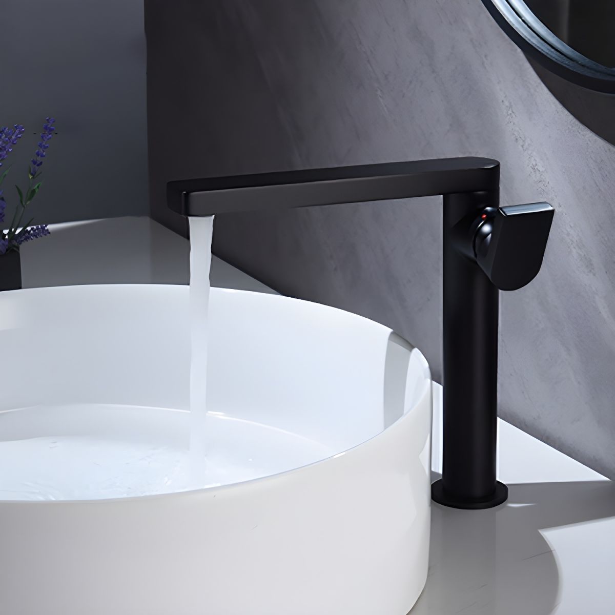 Sylmure | Sleek Touch Activated Single Lever Bathroom Sink Tap
